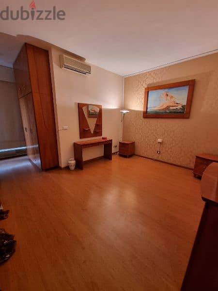 Zouk Mosbeh 170m 3 bed furnished delux 600$ + chemineh 8