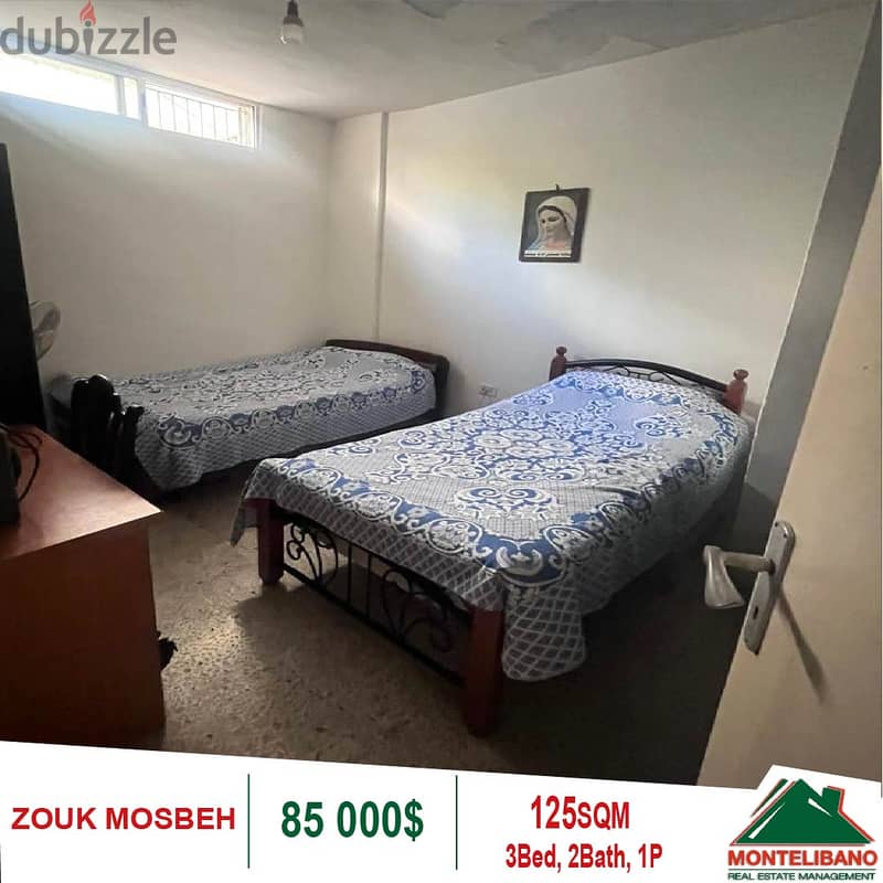 85,000$ Cash Payment!! Apartment For Sale In Zouk Mosbeh!! 0