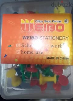 WEIBO COLORED PAPER PINS