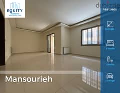 Mansourieh | Top Catch | Brand New | 160 SQM | 155,000$ | #RR71251