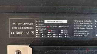 lead acid battery charger 24VDC 50 amp 0