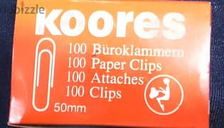 KOORES 100 PAPER CLIPS 0