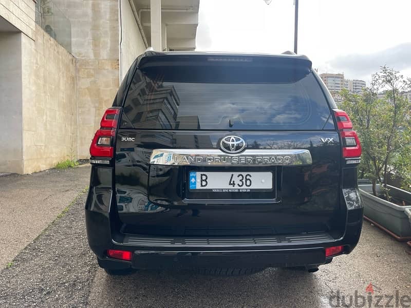 Toyota Prado VX model 2019 from BUMC Lebanon !!! 20000 km only 3