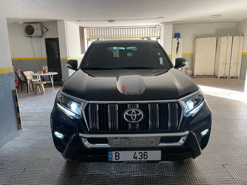 Toyota Prado VX model 2019 from BUMC Lebanon !!! 20000 km only 6