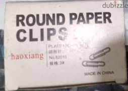 ROUND PAPER CLIPS 0