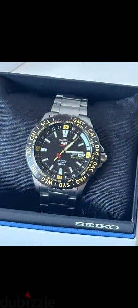 seiko 5 worldtimer gmt 2013 brand new 2