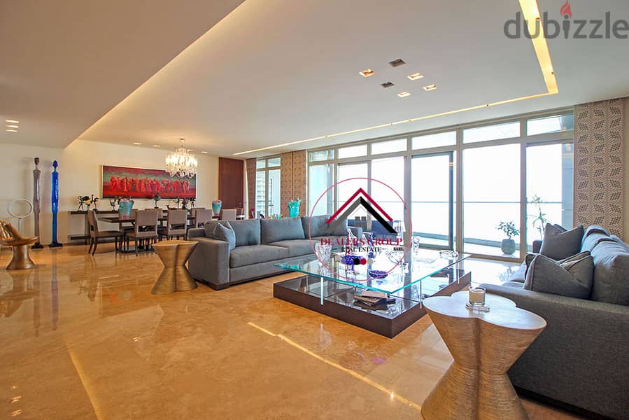 High Floor Full Marina Sea View Apartment for sale in Downtown Beirut 2