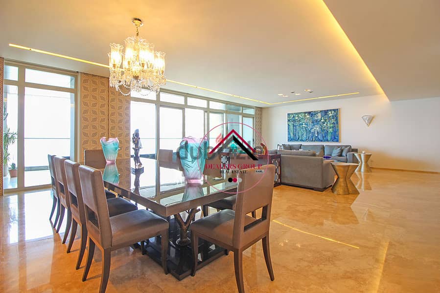 High Floor Full Marina Sea View Apartment for sale in Downtown Beirut 6