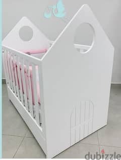 baby bed_house shape bed