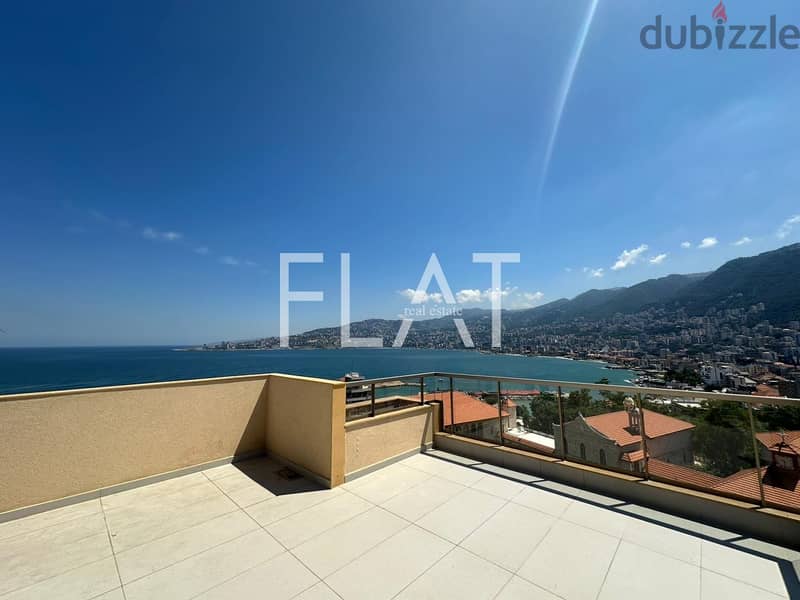 Sea View Duplex for Rent in Kaslik | 1200$ /Month 1