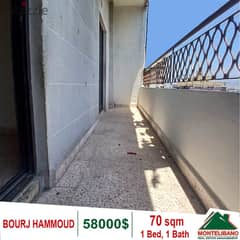 58000$!! Apartment for sale located in Bourj Hammoud