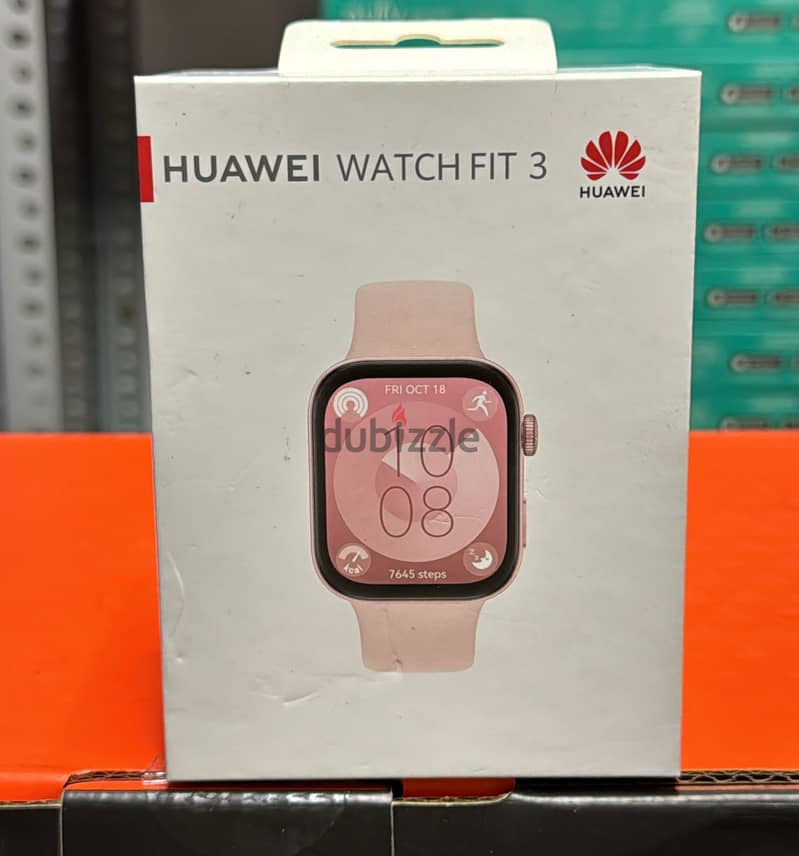 Huawei Watch Fit 3 pink 0