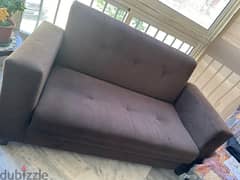 1 large sofa with box inside and 2 small sofa