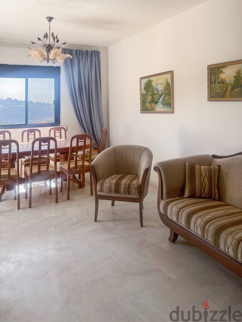 Bright 3-Bedroom Apartment in Daychounieh (Mansourieh) 4