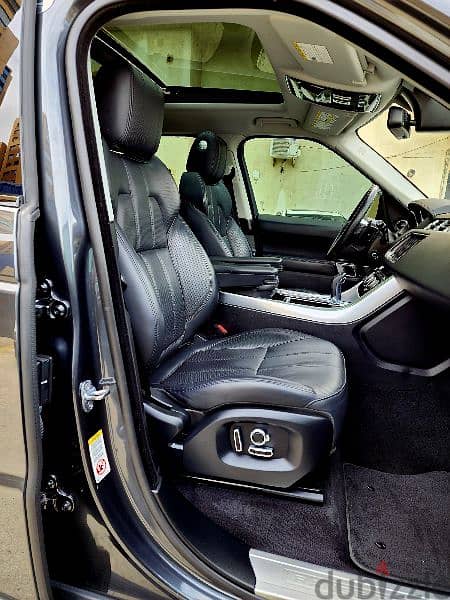 Range Rover Sport V8 clean carfax 2016 HEAD UP DISPLAY اجنبي شبه جديد 10