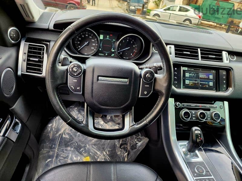 Range Rover Sport V8 clean carfax 2016 HEAD UP DISPLAY اجنبي شبه جديد 16