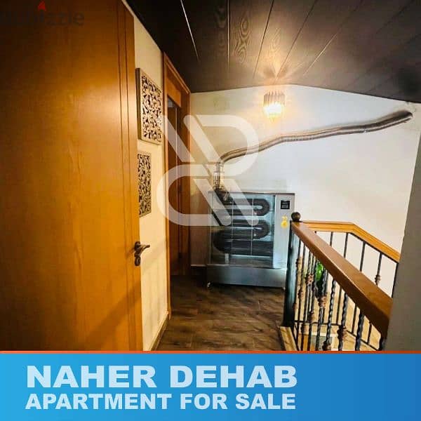 Duplex apartment sale at nahr dehab Chahtoul- دوبلكس للبيع في شحتول 6