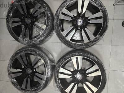 Mercedes original authentic rims + Bridgestone T005a tires