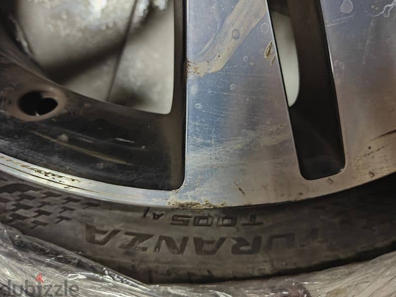Mercedes original authentic rims + Bridgestone T005a tires 7