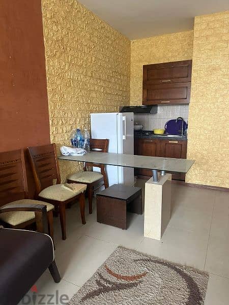 faraya furnished chaleh 1 bed for rent 250$ negotiable 6