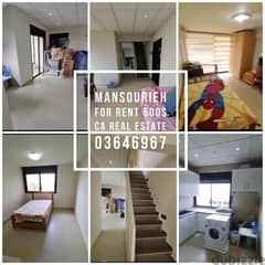 deluxe apartment for rent in Mansourieh 0