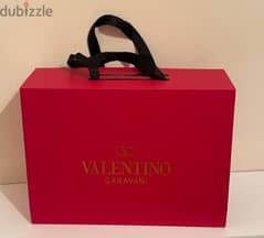Valentino Garavani 'VSling' Small Shoulder Bag Red Gold Leather MSRP 0
