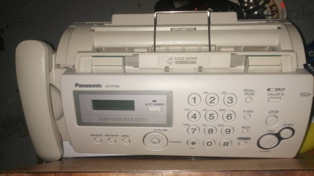 Panasonic Fax KX-FP206CX 1