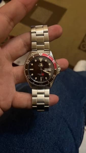 orient kamasu automatic red dial rare to find 1