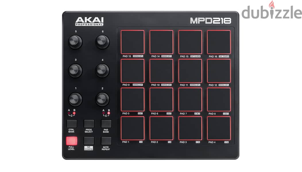 Akai MPD-218 Pad MIDI Controller (MPD218) 2