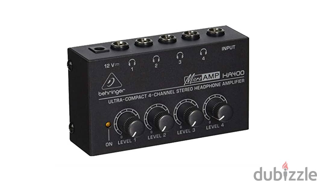 Behringer MicroAMP HA400 Headphone Amplifier 0