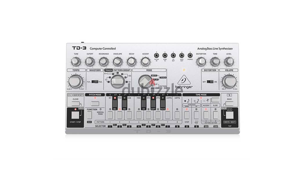 Behringer TD-3 Bass Synthesizer (TD3 303) 0