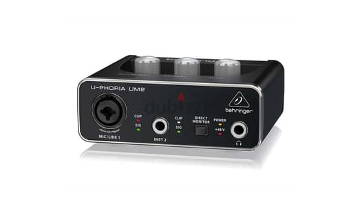 Behringer U-Phoria UM2 Audio Interface