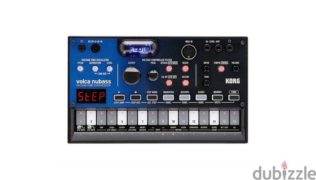 Korg Volca NuBass Tube Bass Synthesizer 0