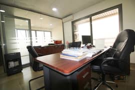 96 Sqm | Renovated & Furnished Office For Sale Or Rent In Badaro