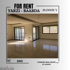 Check Out this Apartment for Rent in Yarzi - Baabda 0