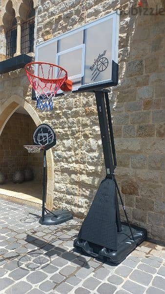 movable basketball hoop