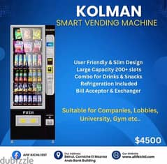 Kolman Vending Machine New 0