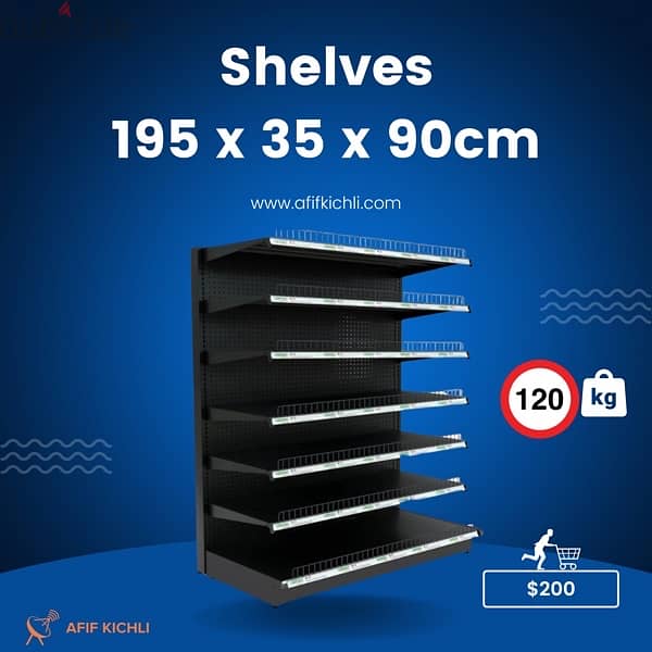 Shelves for shops, pharmacy , supermarket etc 3