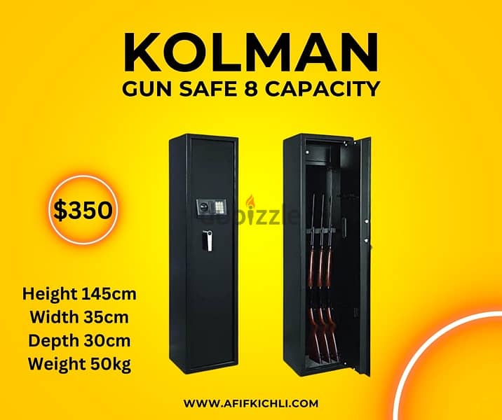 Guns Safe Box 5,8 & 10 Capacity 0
