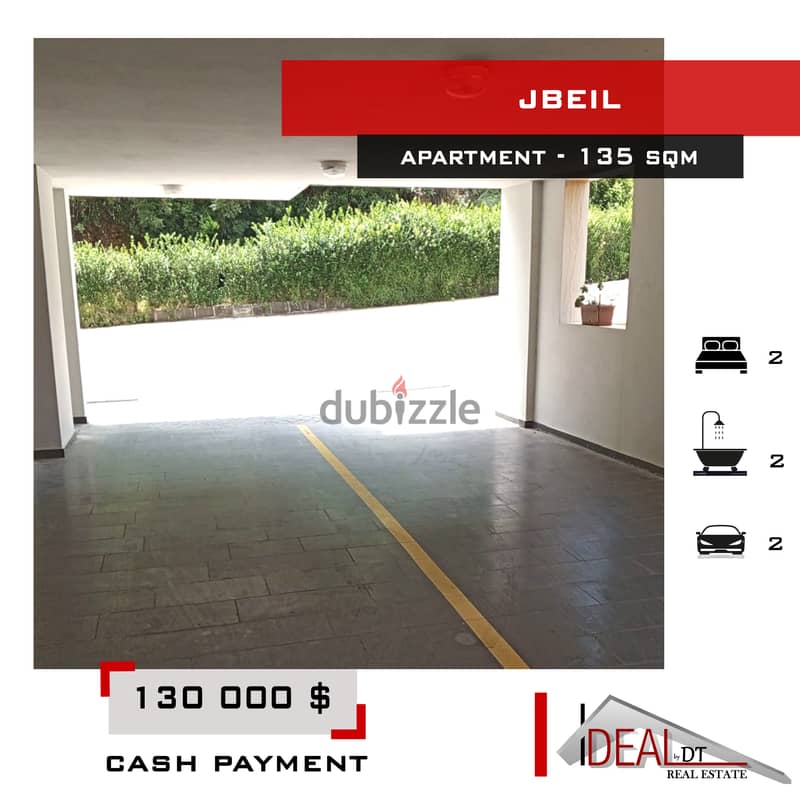 Apartment for sale in Jbeil 135 sqm ref#jh17321 0