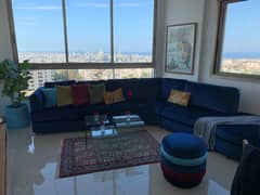 L06538- Apartment with panoramic view for Rent in Baabda Brasilia 0