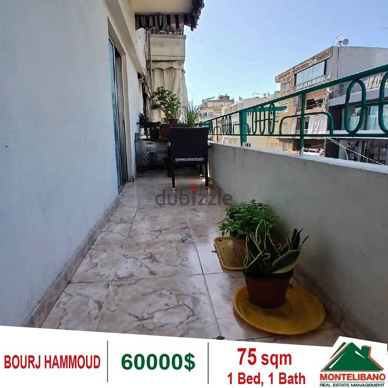 60000$!! Apartment for sale located in Bourj Hammoud 0