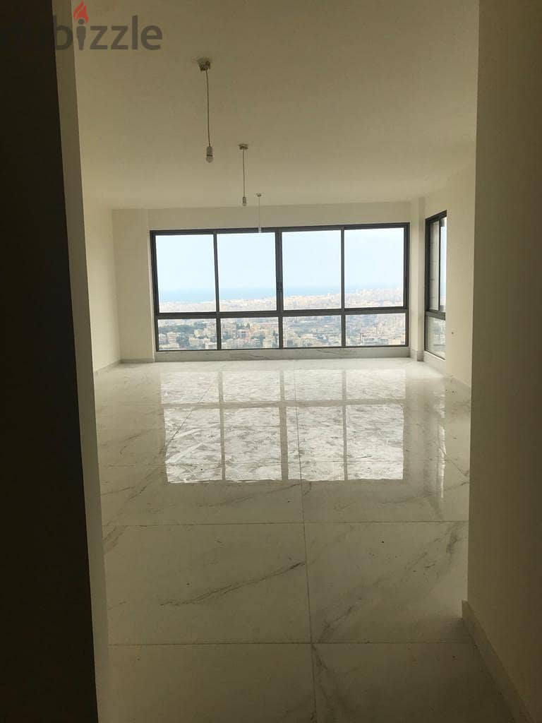 UNBLOCKING SEA VIEW IN MANSOURIEH HIGHEND 190SQ , MA-235 0