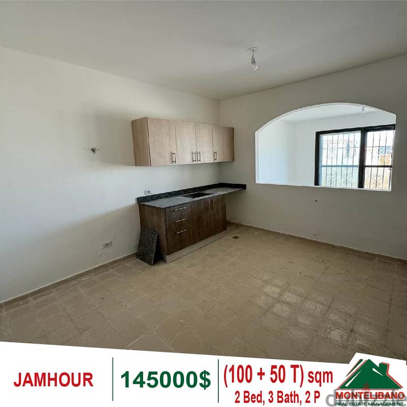 145000$!! Apartment for sale located in Jamhour 2