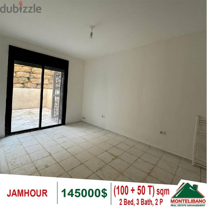 145000$!! Apartment for sale located in Jamhour 3