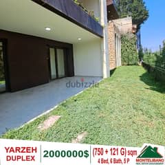 2000000$!! Duplex For sale located in Yarzeh 0