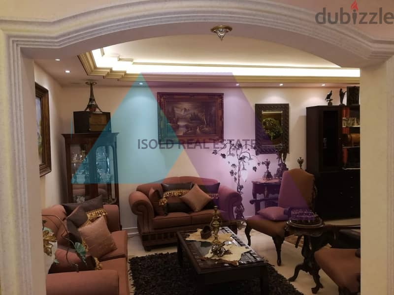 Decorated 165 m2 apartment having partial sea view for sale in Dbayeh 0
