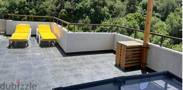 DUPLEX IN BROUMANA (345SQ) WITH TERRACE AND JACUZZI , (BRR-136) 0