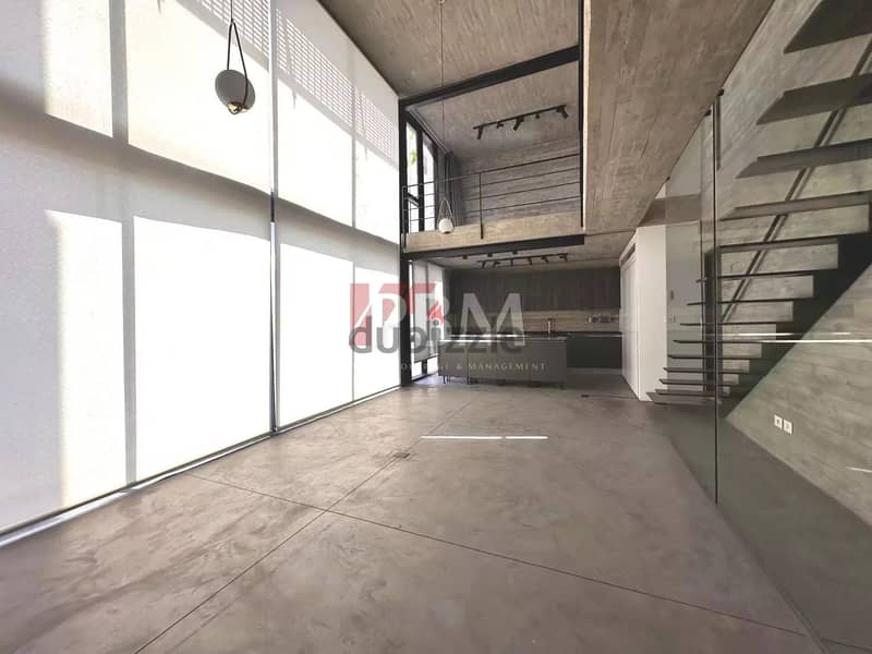 Amazing Loft For Rent In Achrafieh | Balcony | 187 SQM | 1