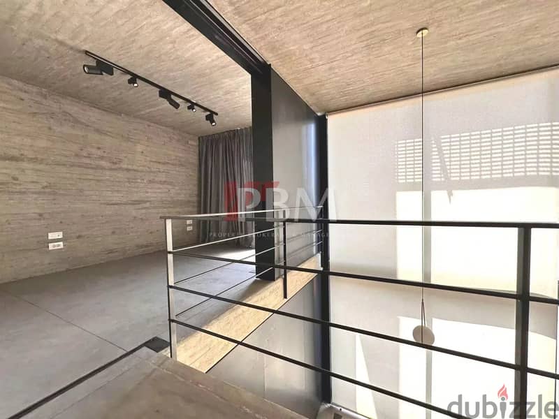 Amazing Loft For Rent In Achrafieh | Balcony | 187 SQM | 3